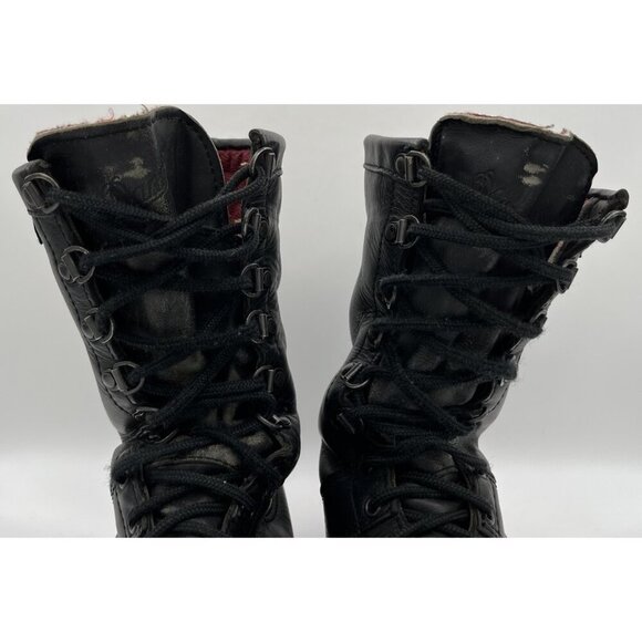 Mens Danner 69110 Fort Lewis USA 10” Black Leather Lace Tactical Boots Size 12D main image 12